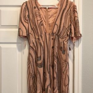 Free People Embellished Romper. Size 6